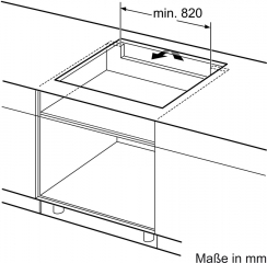 Neff BVS6790G, SET Einbaubackofen B24CR31G0 und Induktionskochfeld T69FUV4L0, EEK: A+, MIT 7 JAHREN GARANTIE