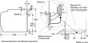 Neff BCR5390G, SET Einbaubackofen B54CR31G0 und Induktionskochfeld T69FUV4L0, EEK: A+, MIT 7 JAHREN GARANTIE