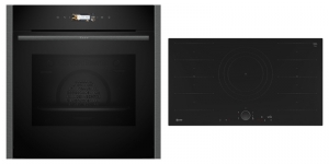 Neff BCR2790G, SET Einbaubackofen B24CR71G0 und Induktionskochfeld T69FUV4L0, EEK: A+, MIT 7 JAHREN GARANTIE