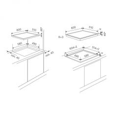 Kppersbusch KI 6800.1 MR, Vollflchen-Induktion 60 cm (Miradur), rahmenlos, mit 5 Jahren Garantie!