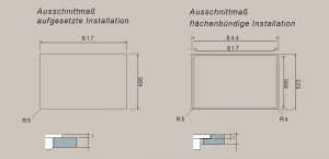 Falmec Zero Easy, Induktionskochfeld mit integrierter Absaugung, 84 cm, mit 5 Jahren Garantie!