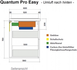 Falmec Quantum Pro Easy, Induktionskochfeld mit integrierter Absaugung, 84 cm, mit 5 Jahren Garantie!