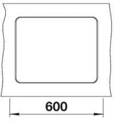 Blanco Etagon 500-F Einbausple flchenbndig, Silgranit PuraDur, tartufo, InFino Ablauf, 527690