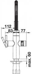 Blanco EVOL-S Pro Soda System-Armatur, Edelstahl gebrstet, 526254