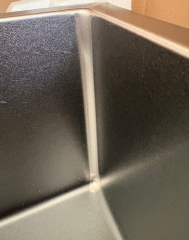 Blanco Claron 700-U Unterbausp�le, Dark Steel Edition, 527835