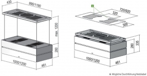 berbel Skyline Edge Play BIH 100 SKE-P permalyt Deckenlifthaube mattschwarz, LED- + Effektbel., 1050542, 7 JAHRE GARANTIE