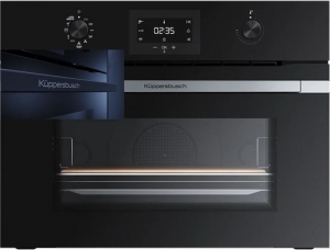 Kppersbusch CBP 6332.0 S5 AirFry, Kompakt-Backofen schwarz / Black Velvet, EEK: A+, mit 5 Jahren Garantie!