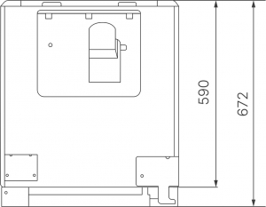 Kppersbusch FKG 6800.0 E, Khl-und Gefrierkombination freistehend 60 cm, Edelstahl-Front, EEK: C, mit 5 Jahren Garantie!