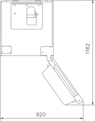 Kppersbusch FKG 6800.0 E, Khl-und Gefrierkombination freistehend 60 cm, Edelstahl-Front, EEK: C, mit 5 Jahren Garantie!