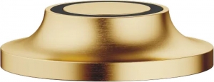 Dornbracht Vaia Air Switch Bedienknopf fr Mllzerkleinerer, rund, Messing gebrstet (23kt Gold), 10713809-28