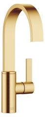 Dornbracht MEM BAR TAP Einhebelmischer, Hochdruck, Messing gebrstet (23kt Gold), 33805682-28