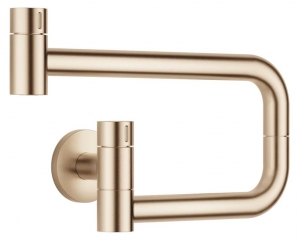 Dornbracht Tara Ultra POT FILLER Kaltwasserventil, Hochdruck, Champagne gebrstet, 30805875-46