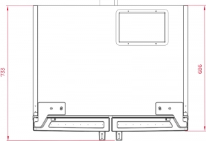 Teka RMF 74830 DSS, Side by Side Khl-Gefrierkombination, Dark stainless Steel, 179 cm, 113430041, mit 5 Jahren Garantie!