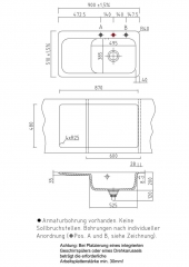 Systemceram KeraDomo JUNA 90 in Nero (glnzend), mit 5 Jahren Garantie