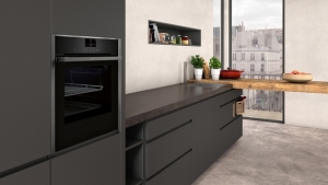 Einzelstck Neff B27CS22G0, Backofen mit Pyrolyse und Home Connect, Graphite-Grey, EEK: A+, MIT 7 JAHREN GARANTIE