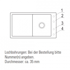 Villeroy & Boch Timeline 50 Flat, Farbe R7 Pure Black, Premiumline