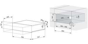 V-ZUG VacuDrawer V6000 14 Vakuumierschublade Spielglas Pearl, 3600400005, 10 JAHRE GARANTIE!