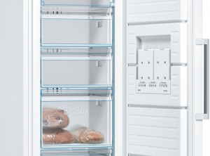 BOSCH GSN36CWEV,  Serie 4, Freistehender Gefrierschrank, 186 x 60 cm, Wei, EKK: E, mit 5 Jahren Garantie!