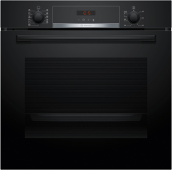 Bosch HBA574BB3, Serie 4, Einbau-Backofen, 60 x 60 cm, Schwarz, EEK: A+, mit 5 Jahren Garantie!