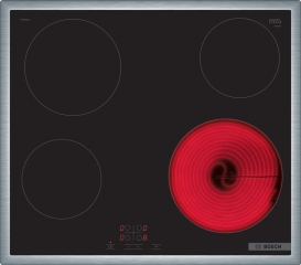 Bosch HBD230CR62, SET Einbau-Backofen HBA530BR1 + Elektro-Kochfeld PKE645BA2E, EEK: A, mit 5 Jahren Garantie!