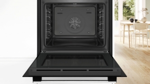 Bosch HBD230CR62, SET Einbau-Backofen HBA530BR1 + Elektro-Kochfeld PKE645BA2E, EEK: A, mit 5 Jahren Garantie!