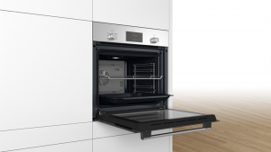 Bosch HBD231CR62, SET Einbau-Backofen-Set, HBF133BR0 + HEZ431002 + PKN645BA2E, Einbau-Backofen, Elektro-Kochfeld, Backblech, EEK: A, mit 5 Jahren Garantie!