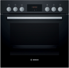 Bosch HND211LB1, SET Einbau-Backofen und Elektro-Kochfeld, HEF113BA0+ NKN645GA2E, Schwarz, 60 cm, EEK: A, mit 5 Jahren Garantie!