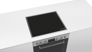 Bosch HND211LB1, SET Einbau-Backofen und Elektro-Kochfeld, HEF113BA0+ NKN645GA2E, Schwarz, 60 cm, EEK: A, mit 5 Jahren Garantie!