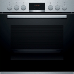 Bosch HND415LS61, SET Einbau-Backofen und Induktionskochfeld, HEA513BS1+ NIF645CB5E, Edelstahl, 60 cm, EEK: A, mit 5 Jahren Garantie!