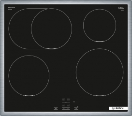 Bosch HND415LS61, SET Einbau-Backofen und Induktionskochfeld, HEA513BS1+ NIF645CB5E, Edelstahl, 60 cm, EEK: A, mit 5 Jahren Garantie!