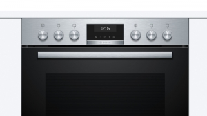 Bosch HND615LS61, SET Einbau-Backofen und Induktionskochfeld, HEA517BS1 + NIF645CB5E, Edelstahl, 60 cm, EEK: A, mit 5 Jahren Garantie!