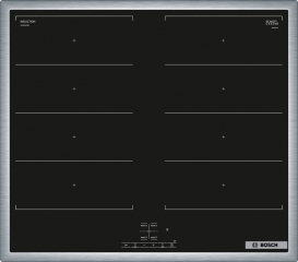 Bosch HND619LS66, SET Einbau-Backofen und Induktionskochfeld, HEB517BS1 + NXX645CB5E, Edelstahl, 60 cm, EEK: A, mit 5 Jahren Garantie!