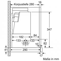 Bosch DFR067A52, Flachschirmhaube, Serie 4, Silber, 60cm, EKK: A, Mit 5 Jahren Garantie!