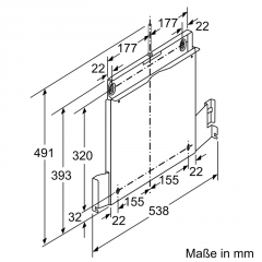 Bosch DSZ4660, Absenkrahmen