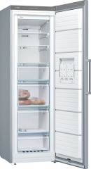 BOSCH GSN36VLEP, Serie 4, Freistehender Gefrierschrank, 191 x 70 cm, Metall-Optik, EKK: E mit 5 Jahren Garantie!