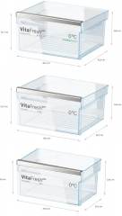 BOSCH KAF95PIEP, Set aus Eintr-Khlschrank, Eintr-Gefrierschrank und Verbindungsset, Edelstahl AntiFingerprint, mit 5 Jahren Garantie!