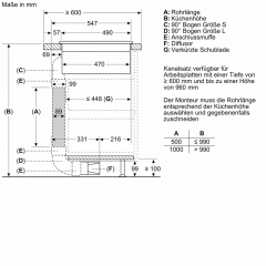 Bosch PVQ711HGA6, Set Induktionskochfeld mit Dunstabzug und Flachkanal, Serie 6, 70 cm, rahmenlos aufliegend, mit 5 Jahren Garantie!