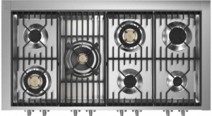 Steel Genesi 120, Rangecooker, 120 cm, Combisteam, Stainless Steel, Gaskochfeld, GQ12SF-6MSS, mit 5 Jahren Garantie!