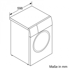 BOSCH WGB244070, Serie 8, Waschmaschine, Frontlader, 9 kg, 1400 U/min. EKK: B, mit 5 Jahren Garantie!