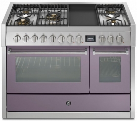 Steel Genesi 120, Rangecooker, 120 cm, Combisteam, Ametista, Gaskochfeld, GQ12SF-4TMAA, mit 5 Jahren Garantie!