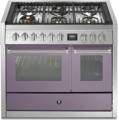 Steel Genesi 100, Rangecooker, 100 cm, Combisteam, Ametista, Gaskochfeld, GQ10SF-6WAA, mit 5 Jahren Garantie!