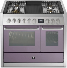 Steel Genesi 100, Rangecooker, 100 cm, Combisteam, Ametista, Gaskochfeld, GQ10SF-4BAA, mit 5 Jahren Garantie!