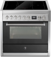 Steel Genesi 90, Rangecooker, 90 cm, Combisteam, Anthracite, Induktionskochfeld, GQ9S-5FIAN, mit 5 Jahren Garantie!