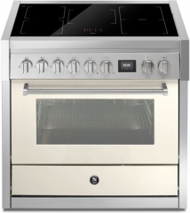 Steel Genesi 90, Rangecooker, 90 cm, Combisteam, Nuvola, Induktionskochfeld, GQ9S-5FINA, mit 5 Jahren Garantie!