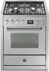 Steel Genesi 70, Rangecooker, 70 cm, Combisteam, Stainless Steel, Gaskochfeld, GQ7S-4SS, mit 5 Jahren Garantie!