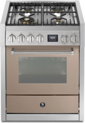 Steel Genesi 70, Rangecooker, 70 cm, Combisteam, Sabbia, Gaskochfeld, GQ7S-4SA, mit 5 Jahren Garantie!