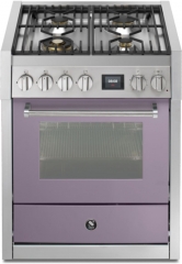 Steel Genesi 70, Rangecooker, 70 cm, Combisteam, Ametista, Gaskochfeld, GQ7S-4AA, mit 5 Jahren Garantie!