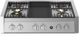 Steel Genesi 90 Cooktop, Einbau-Gaskochfeld, 90 cm, Stainless Steel, GQ9-4B, mit 5 Jahren Garantie!