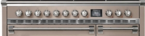 Steel Ascot 120, Rangecooker, 120 cm, Combisteam, Stainless Steel, Gaskochfeld, AQ12SF-6MSS, mit 5 Jahren Garantie!