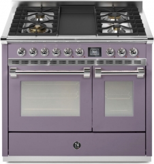 Steel Ascot 100, Rangecooker, 100 cm, Combisteam, Ametista, Gaskochfeld, AQ10SF-4TAA, mit 5 Jahren Garantie!